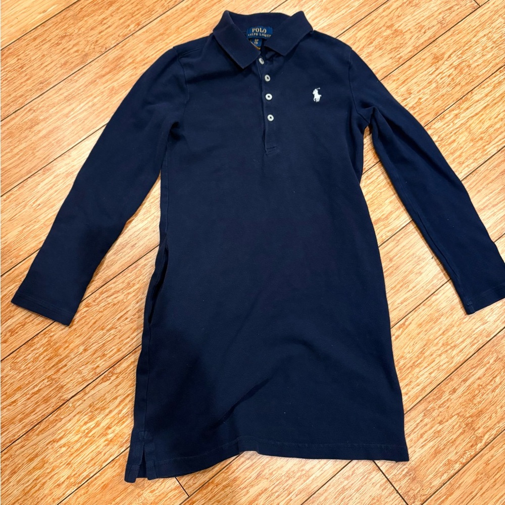 Polo by Ralph Lauren Blue Long Sleeve Polo Shirt